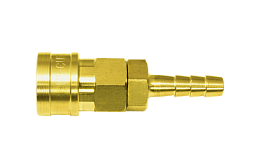 日東工器 真鍮製 ハイカプラ ソケット (ホース用取付用)(SH型)(シール材質/NBR)